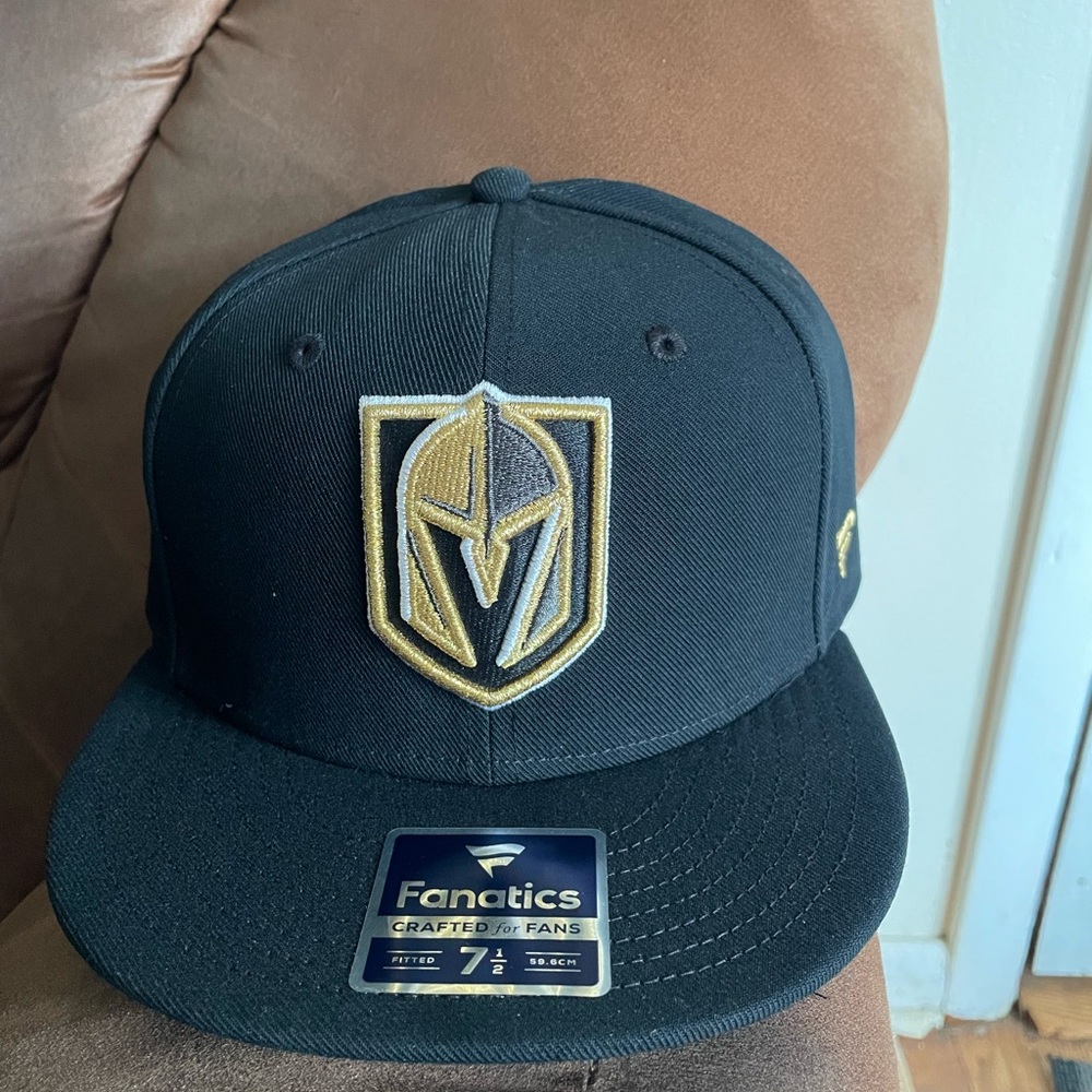Vegas Golden Knights Fanatics NHL pro fitted hat 7 1/2